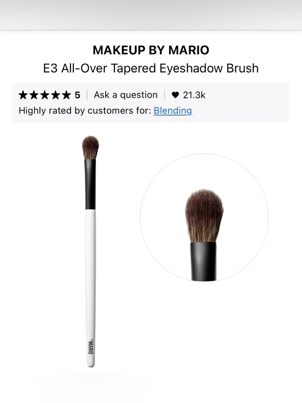 Makeup By Mario Eye Brush Duo - EF2 & E3